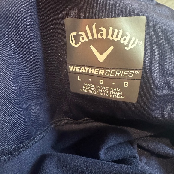 Callaway Performance Jacket Blue Red Color-Block Design - Picture 14 of 15